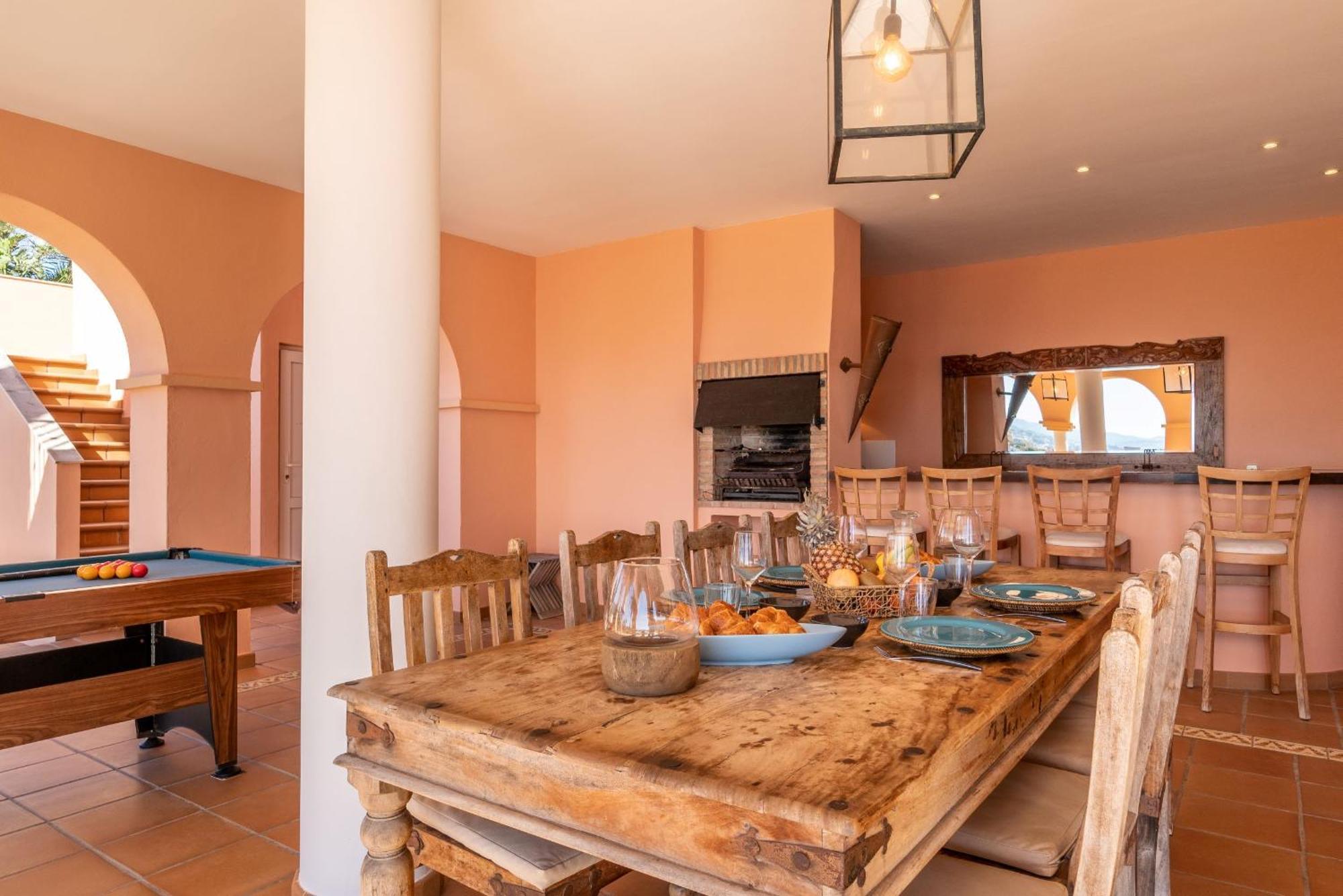 Beachside Villa With Panoramic Sea Views Benalmádena Extérieur photo